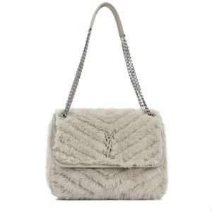 SAINT LAURENT SHEARLING NIKI BAG (NEW)